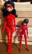 LOTTO  2  BAMBOLE   Miraculous Ladybug   - Marinette - Ladybug  