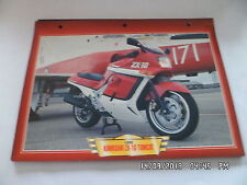 CARTE FICHE MOTO KAWASAKI
