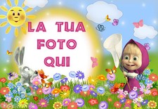 Cialda MASHA E L'ORSO