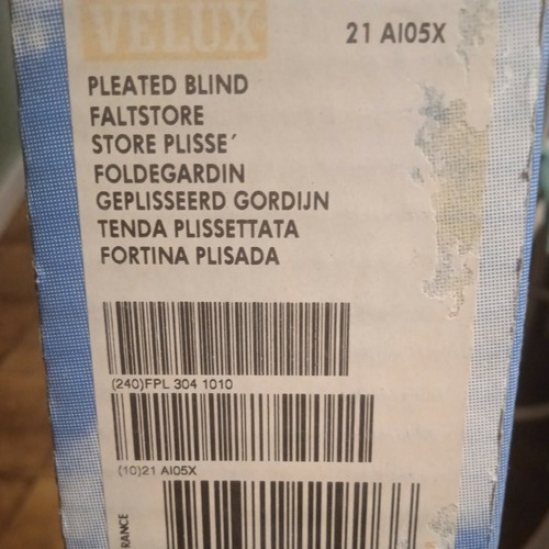 Tenda filtrante plissettata - tenda,