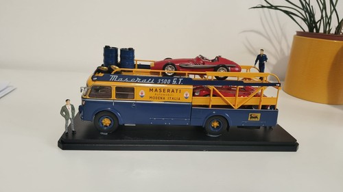 Teca diorama maserati - diorama, corse