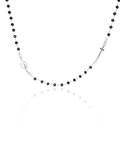 Collana rosario argento - a,