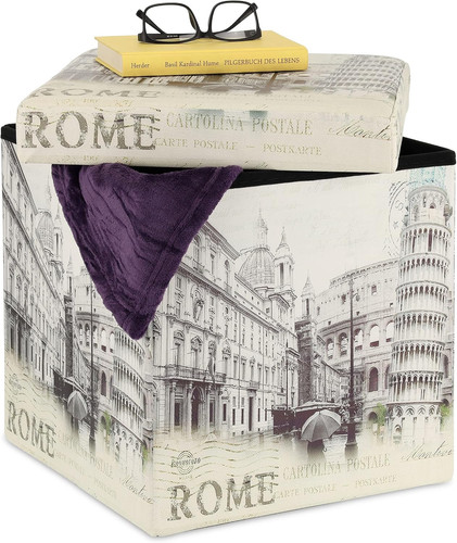 Pouf contenitore design - pouf,