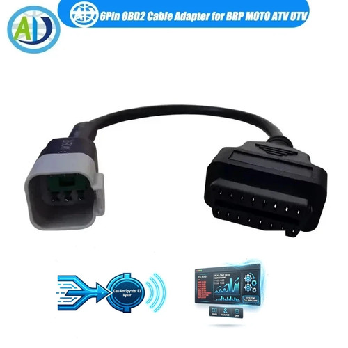 6pin 16pin obd2 diagnostic - 16pin,
