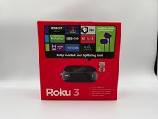 ROKU 3 Streamer multimediale digitale modello 4200R telecomando, auricolari, HDMI