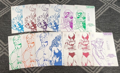 Lotto cartoline marvel - 13,