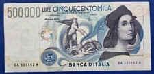500 000 lire raffaello - ,