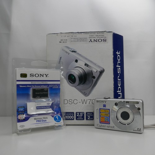 Sony cyber shot dsc - sony, dsc-w70