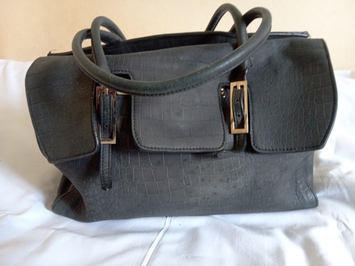 Borsa coccodrillo vintage - coccodrillo,
