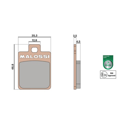 Pastiglie freno malossi brake - freno,