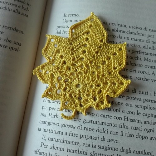 Segnalibro foglia - segnalibro,