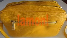 Borsa ERMANNO SCERVINO donna Vera Pelle Gialla Tracolla