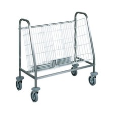 Carrello porta piatti servizio