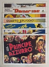 PRINCIPE AZZURRO albi dell' Intrepido 1/7 completa Ed. Universo 1938 anastatica 