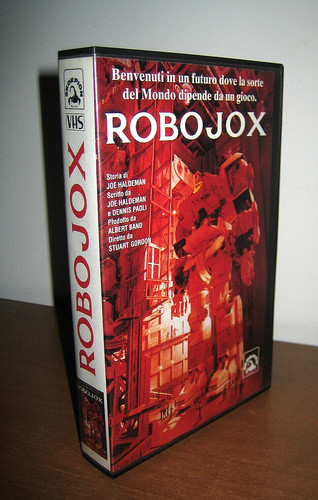 Videocassetta vhs film - vhs, robojox