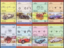 Auto d'epoca Daimler Porsche Benz MG Cobra Roadster Aston Martin MNH1