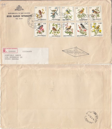 San marino 1972 fdc - san,
