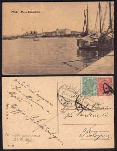 Storia postale terre redente - postale,