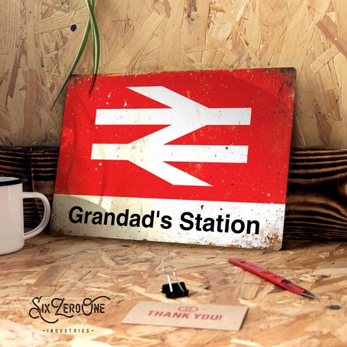 Personalised railway train - railway,