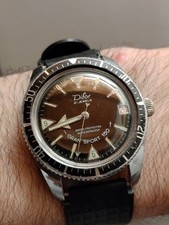 Orologio Difor Gran Sport 150 Vintage Skin Diver Uomo Carica Manuale 21 jewels
