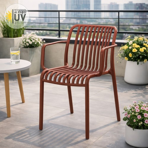 Sedia giardino con - sedia,