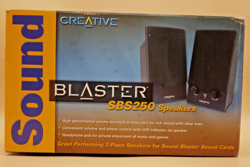 Creative sound blaster sbs250 - blaster,