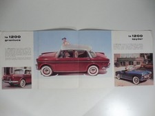Fiat 1200 granluce. Pieghevole