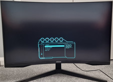 Samsung Odyssey G5 G55T 27" QHD 144Hz monitor da gioco curvo - LC27G55TQWUXEN