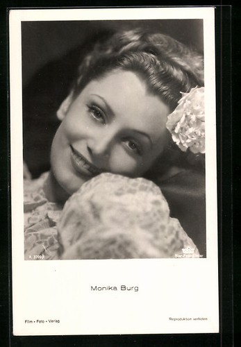 Cartolina attrice monika - cartolina,