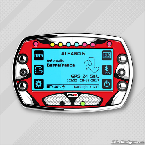 Adesivo gel stile racing - "adesivo,