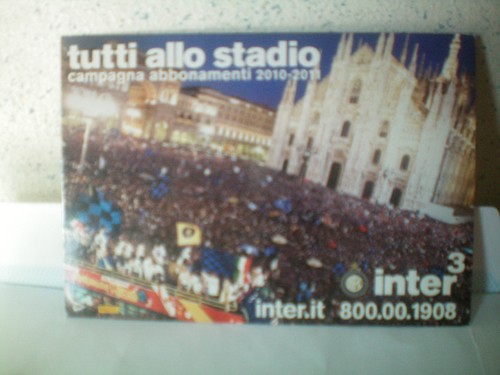 Cartolina promocard 9519 inter - 9519,