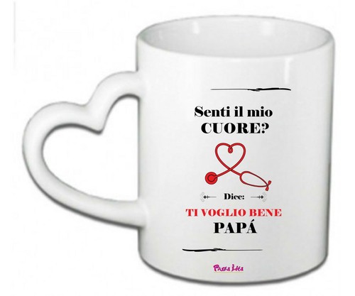 Tazza mug 8x10 cuore - tazza,