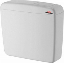 Kariba Cassetta Esterna per Scarico WC 1 pulsante - 334302 Super Eco