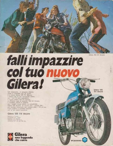 Advertising pubblicità moto - advertising,