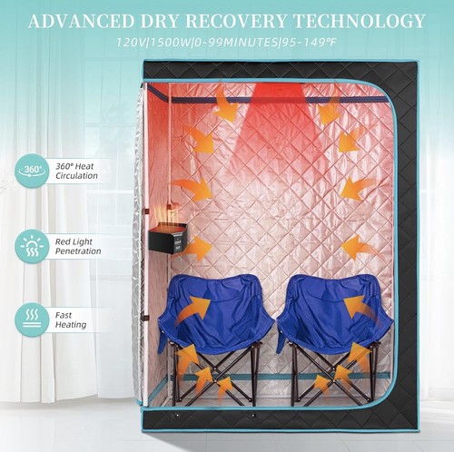 Person portable dry - dry, sauna