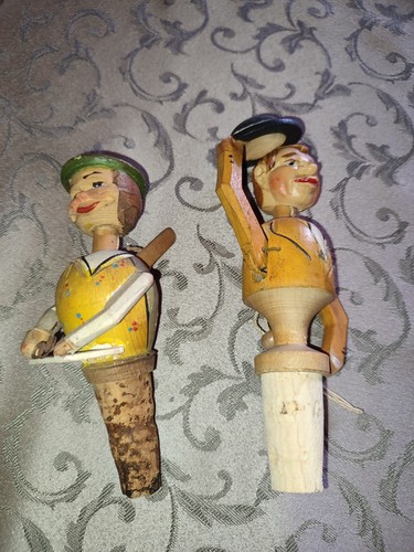 Tappi legno sughero animati - sughero,