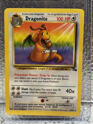 Pokemon tcg fossil dragonite - tcg,