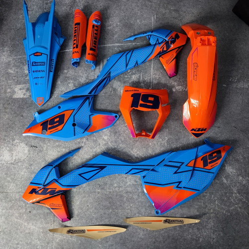 Plastiche grafica ktm - plastiche, +