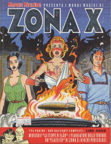 Fumetto zona martin mystere - fumetto, x