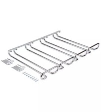 PORTABICCHIERI 4 LINEE, ACCIAIO