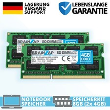 8 GB RAM DDR3 SODIMM 1333 MHz