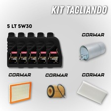 KIT TAGLIANDO FIAT CROMA 1.9 MJT 150 CV 4 FILTRI + OLIO 5W30