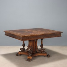 Tavolo Quadrato Antico Stile