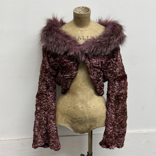 Cappotto giacca pelliccia - , di