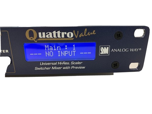 Analog way mélangeur scaler - analog,