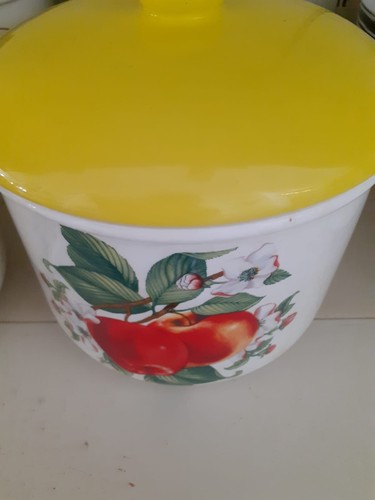 Biscottiera ceramica con - in,