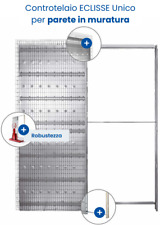 Controtelaio metallico Eclisse Unico per intonaco