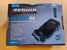 ZEPHIR HZ-DVBT 04 RICEVITORE DIGITALE TERRESTRE CON MINI SCART  Decoder