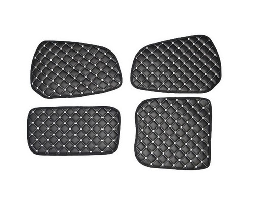 Pezzi set nero eco pelle - 4,