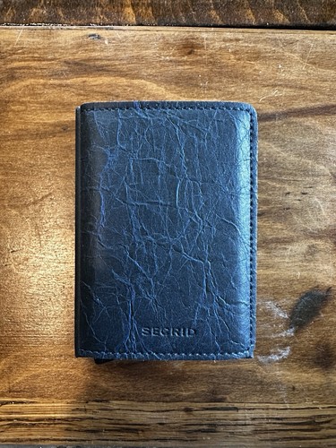 Secrid slimwallet crunch blu - slimwallet,